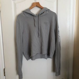 Victoria Secret Pink cropped hoodie